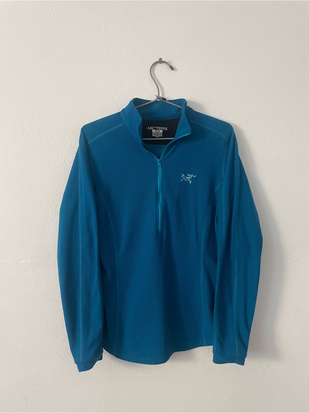Arc'teryx Teal Quarter-Zip Fleece Pullover